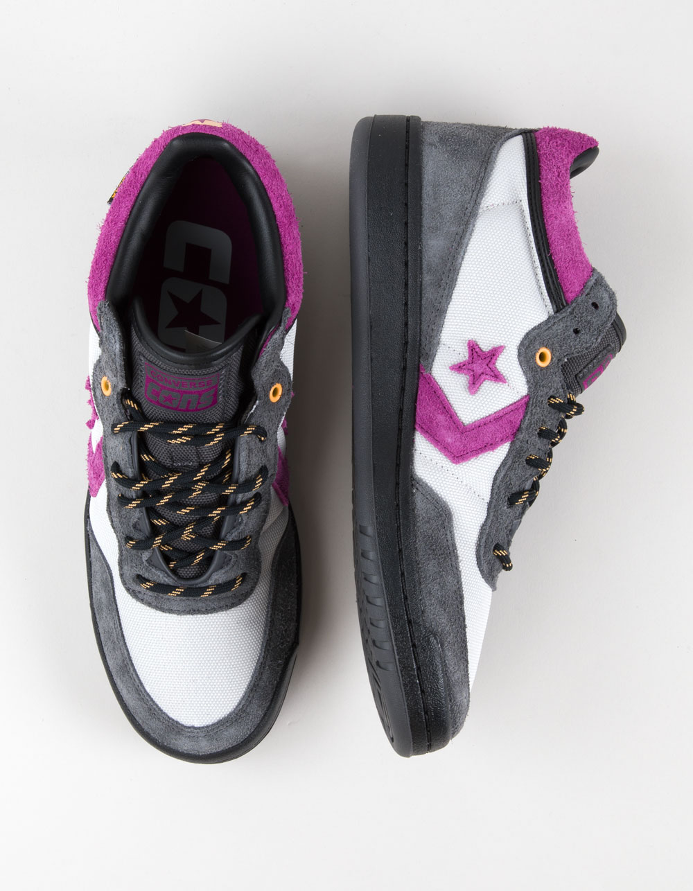 CONVERSE Fastbreak Pro Mid Mens Skate Shoes - GRAY COMBO