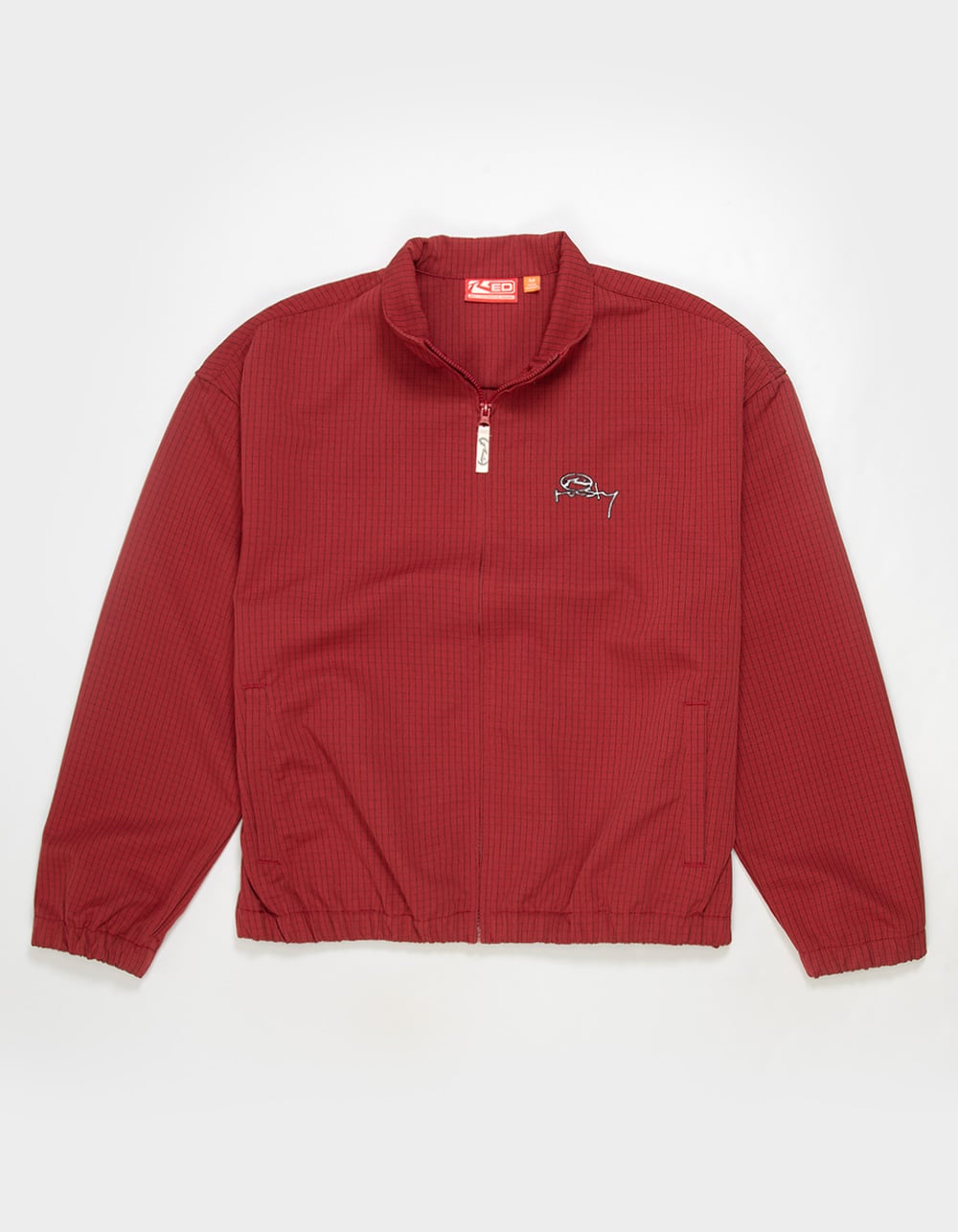 RUSTY Ketter Mens Bomber Jacket - RED