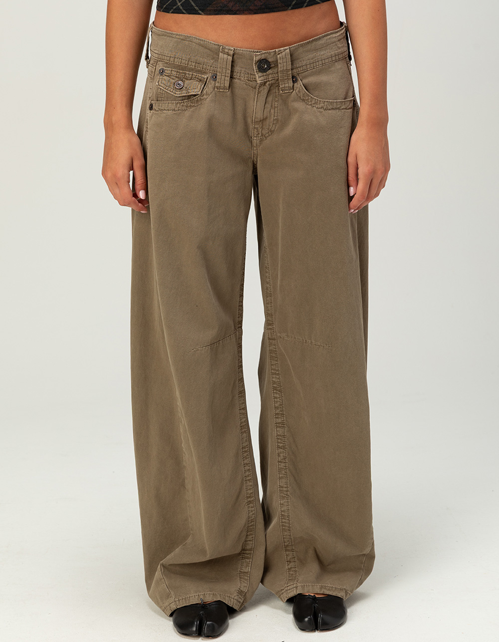 BDG Urban Outfitters Kayla Cocoon Womens Jeans - OLIVE