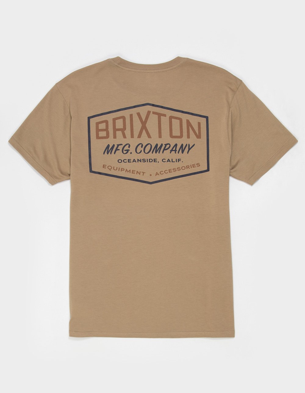 BRIXTON Coleson Mens Tee - KHAKI