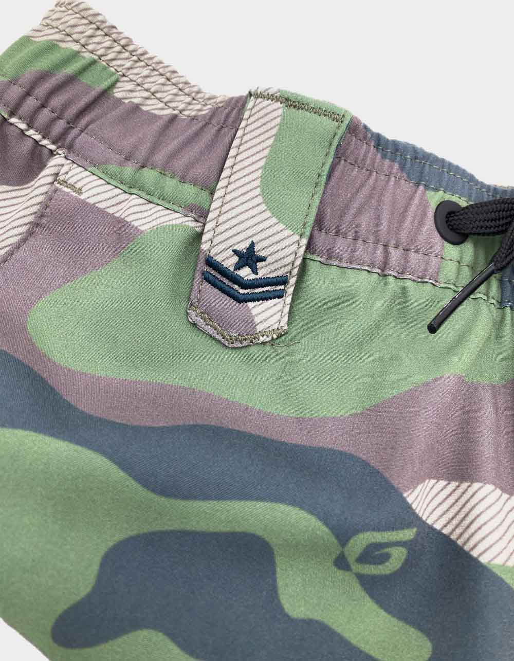 GROM Off Road Drawstring Wet Dry Boys Walk Shorts - MULTI