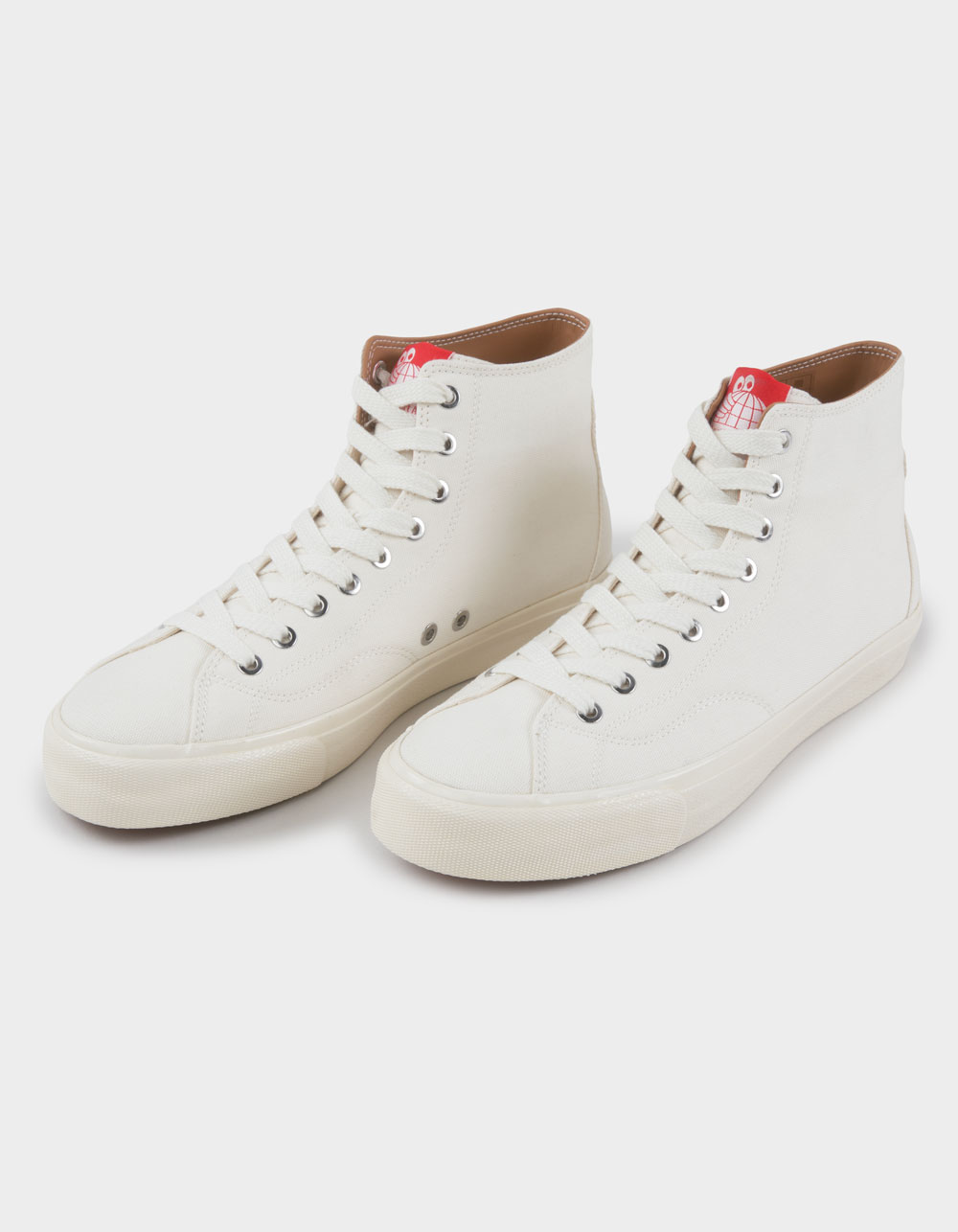 LAST RESORT AB VM003-Hi Canvas Mens Shoes - CREAM