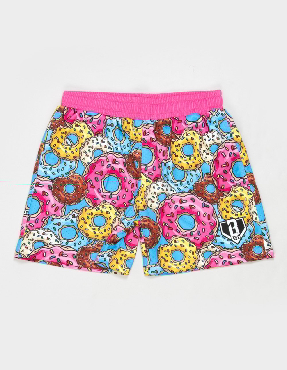 BASEBALL LIFESTYLE 101 Donut Boys Shorts - PINK COMBO