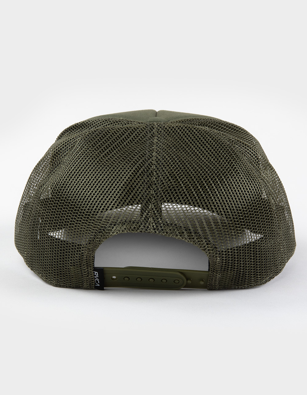RVCA Service Foamy 2 Trucker Hat - DK GREEN