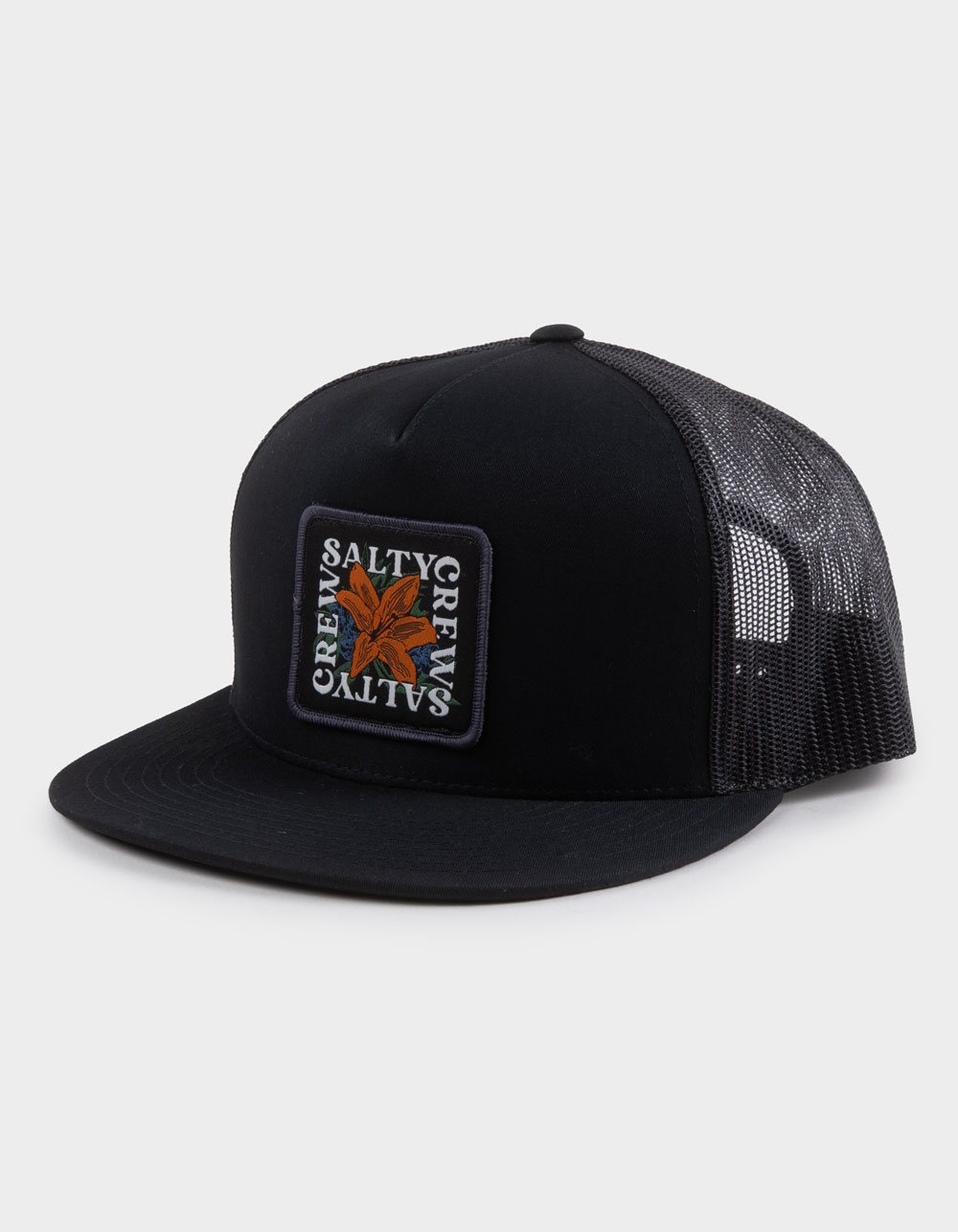 SALTY CREW Petal Trucker Hat - BLACK