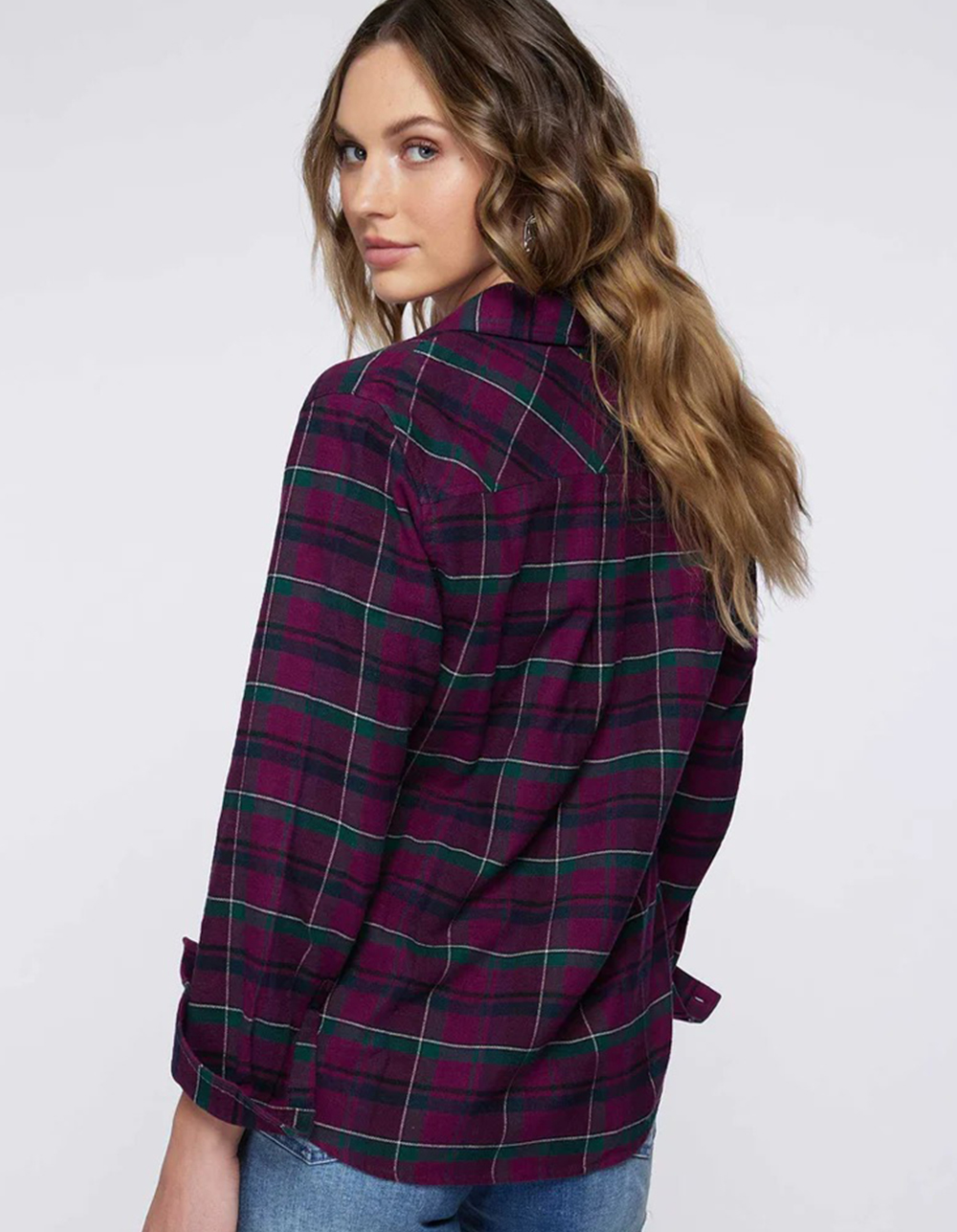 O'NEILL Logan Womens Flannel - PLUM | Tillys