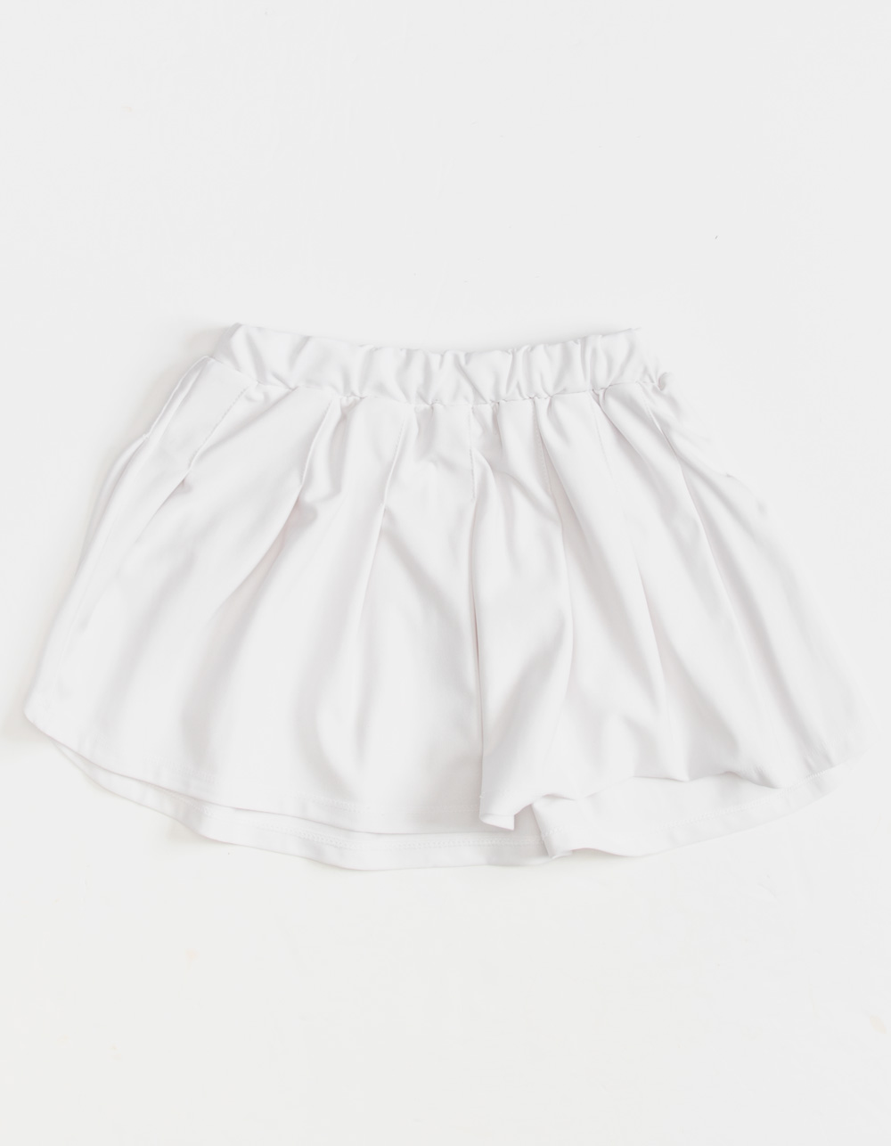 FULL CIRCLE TRENDS Girls Tennis Skirt WHITE Tillys