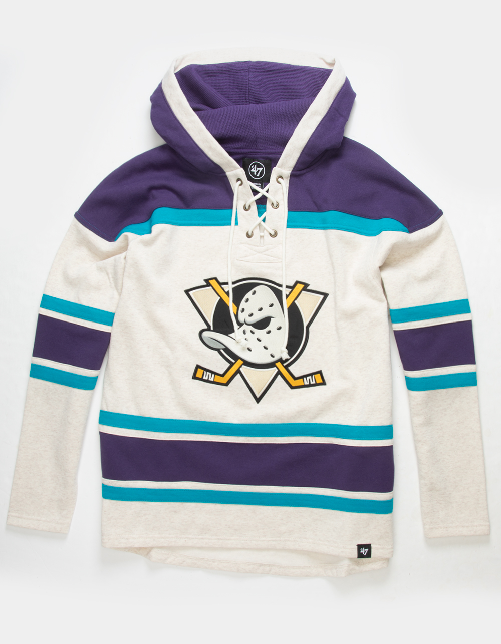  ANAHEIM DUCKS VINTAGE TWO TONE '47 CLEAN UP OSF / DARK TEAL / A  : Sports & Outdoors