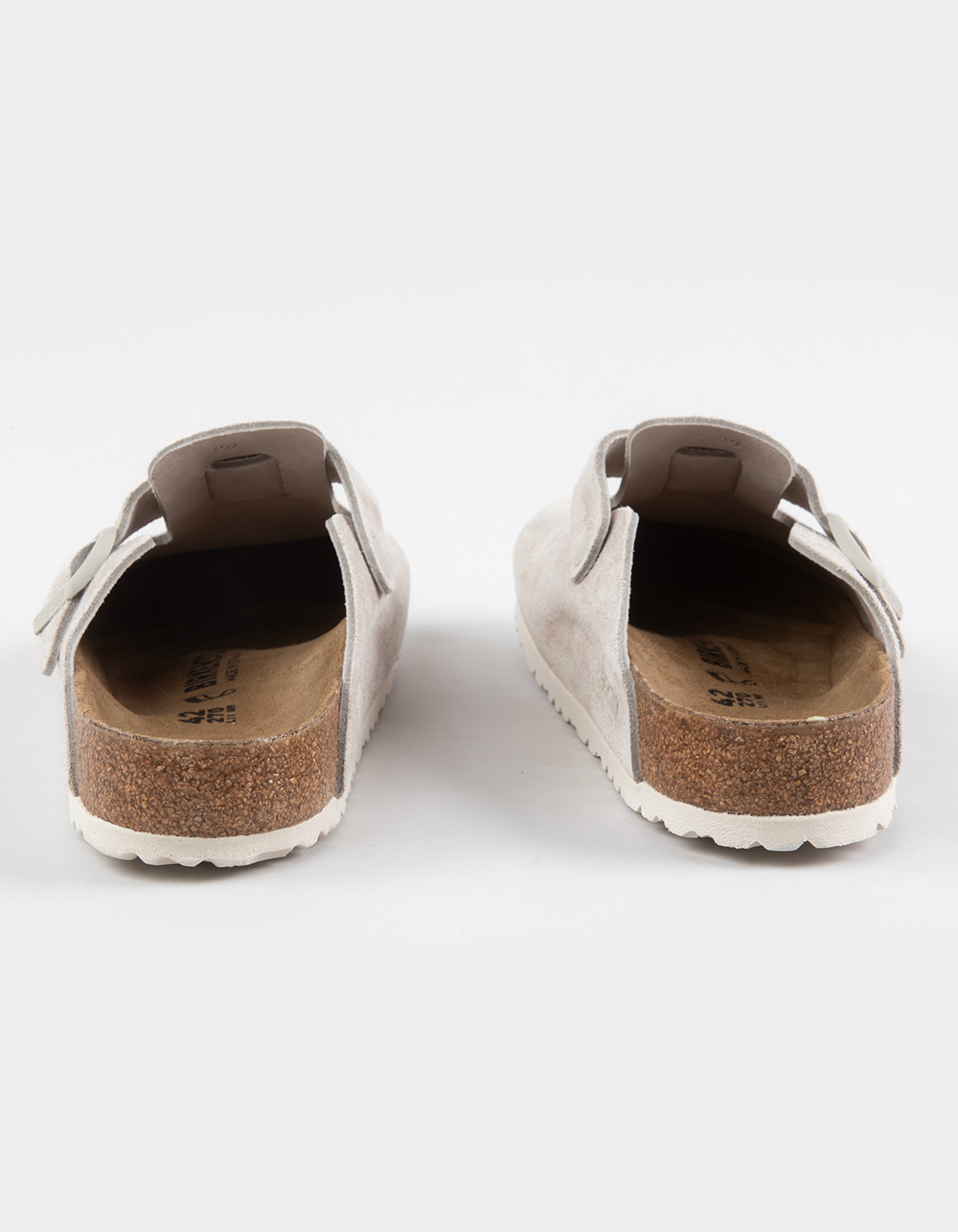 BIRKENSTOCK Boston Mens Clogs - LIGHT GRAY