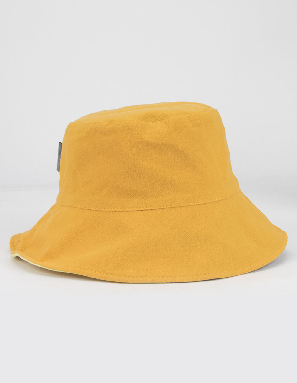 Tie Dye & Solid Reversible Womens Yellow Bucket Hat YELLOW Tillys