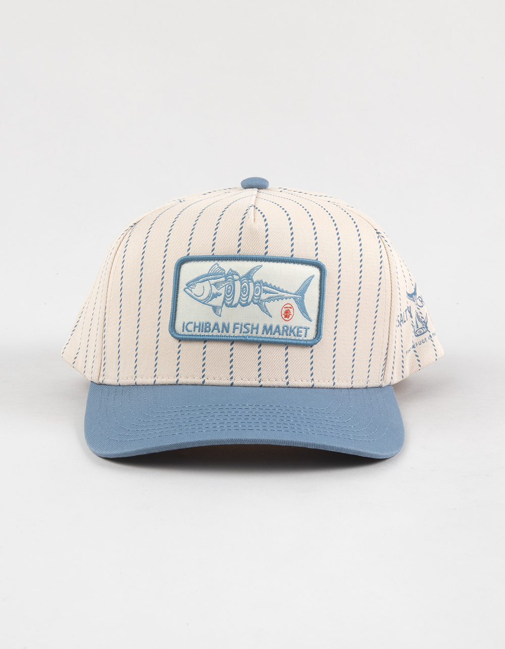 SALTY CREW Fish Market Snapback Hat - BLUE COMBO