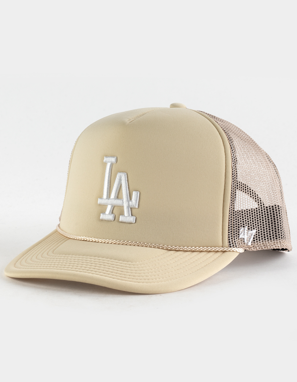 47 BRAND Los Angeles Dodgers '47 Trucker Hat - NATURAL | Tillys