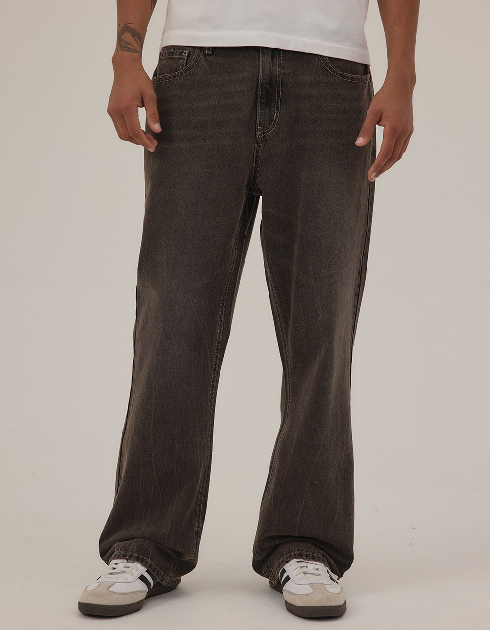 RSQ Mens Relaxed Bootcut Jeans