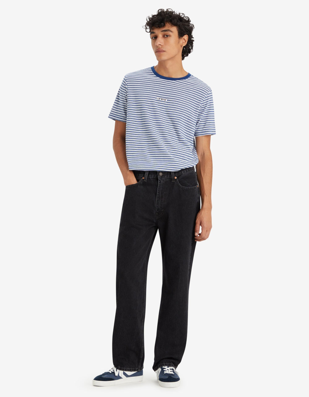 LEVI'S 578 Mens Baggy Jeans - Hold My Bag BLACK