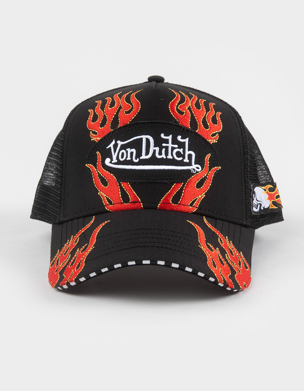 VON DUTCH Flashfire Trucker Hat - BLK/MULTI