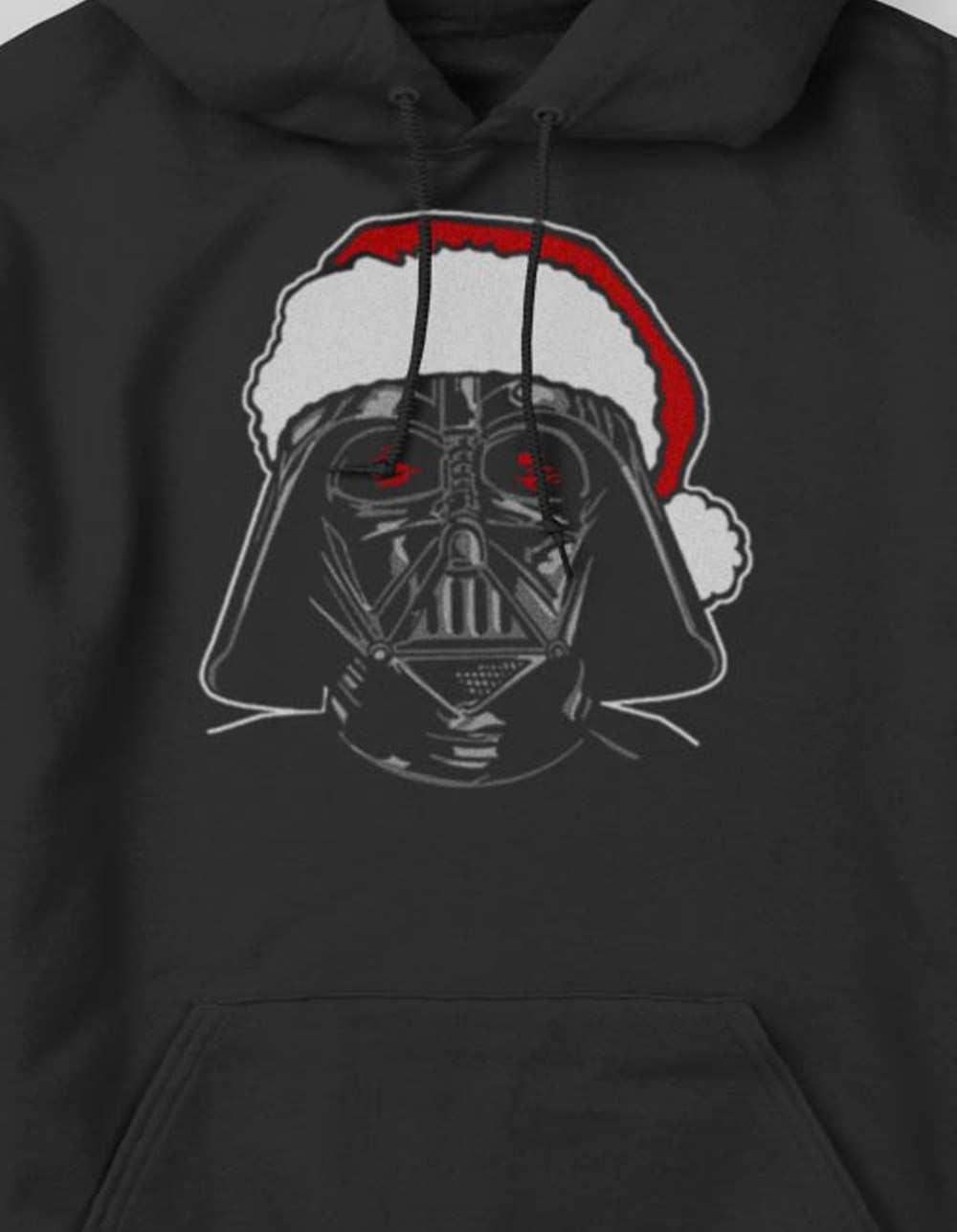 STAR WARS Darth Santa Unisex Hoodie - BLACK