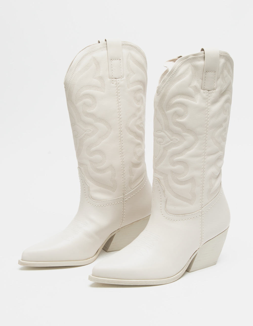 STEVE MADDEN Womens West Leather 
