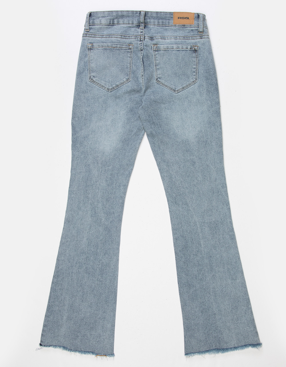 RSQ Girls Low Rise Flare Jeans - LIGHT WASH