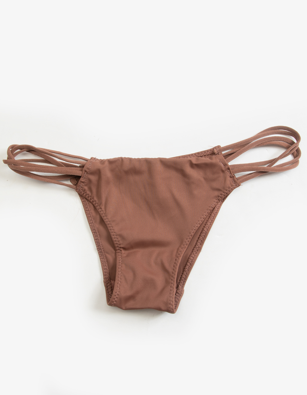 SKY & SPARROW Twist Side Cheeky Panties HAZELNUT Tillys