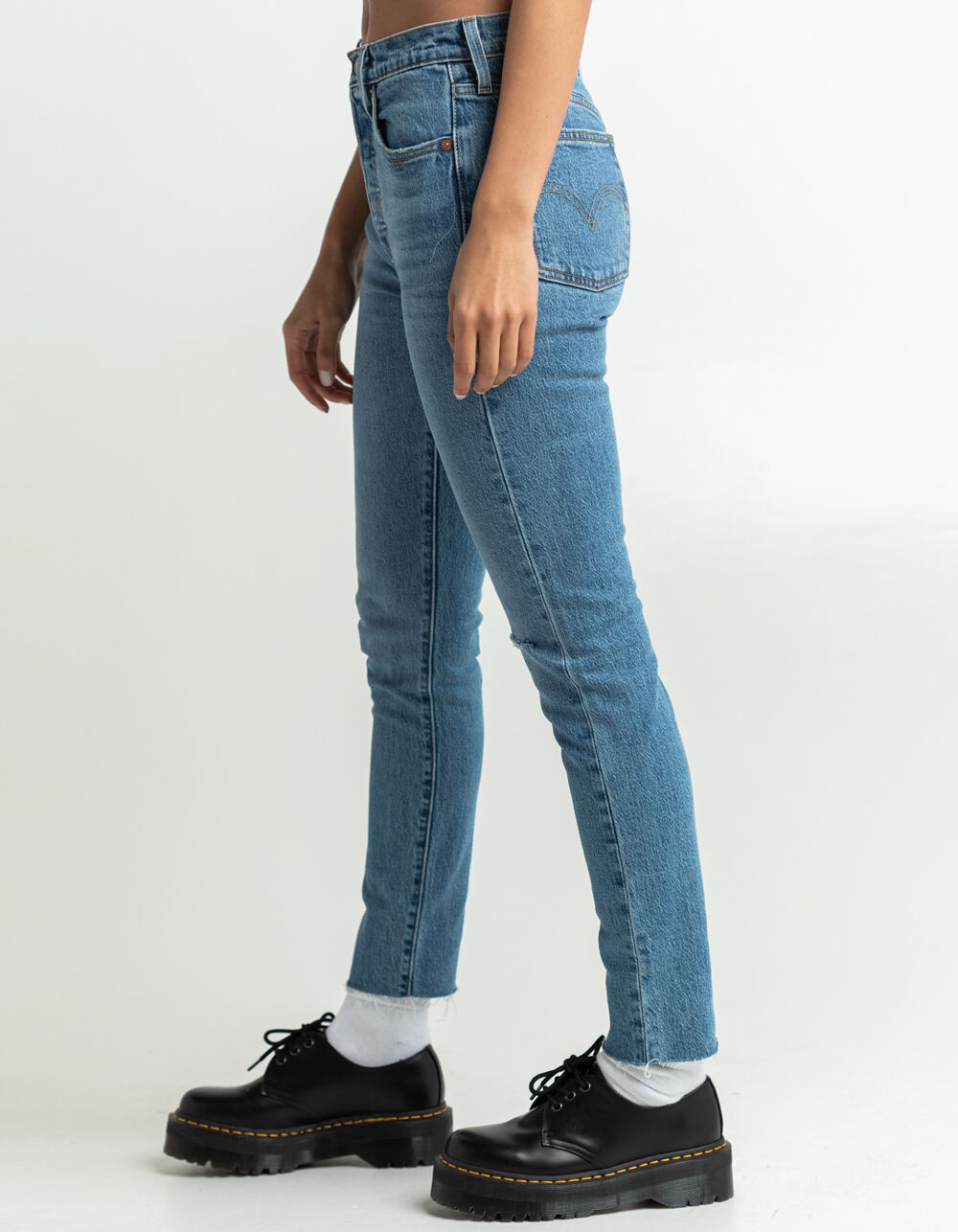 LEVI'S 501 Womens Skinny Jeans - MEBLS 