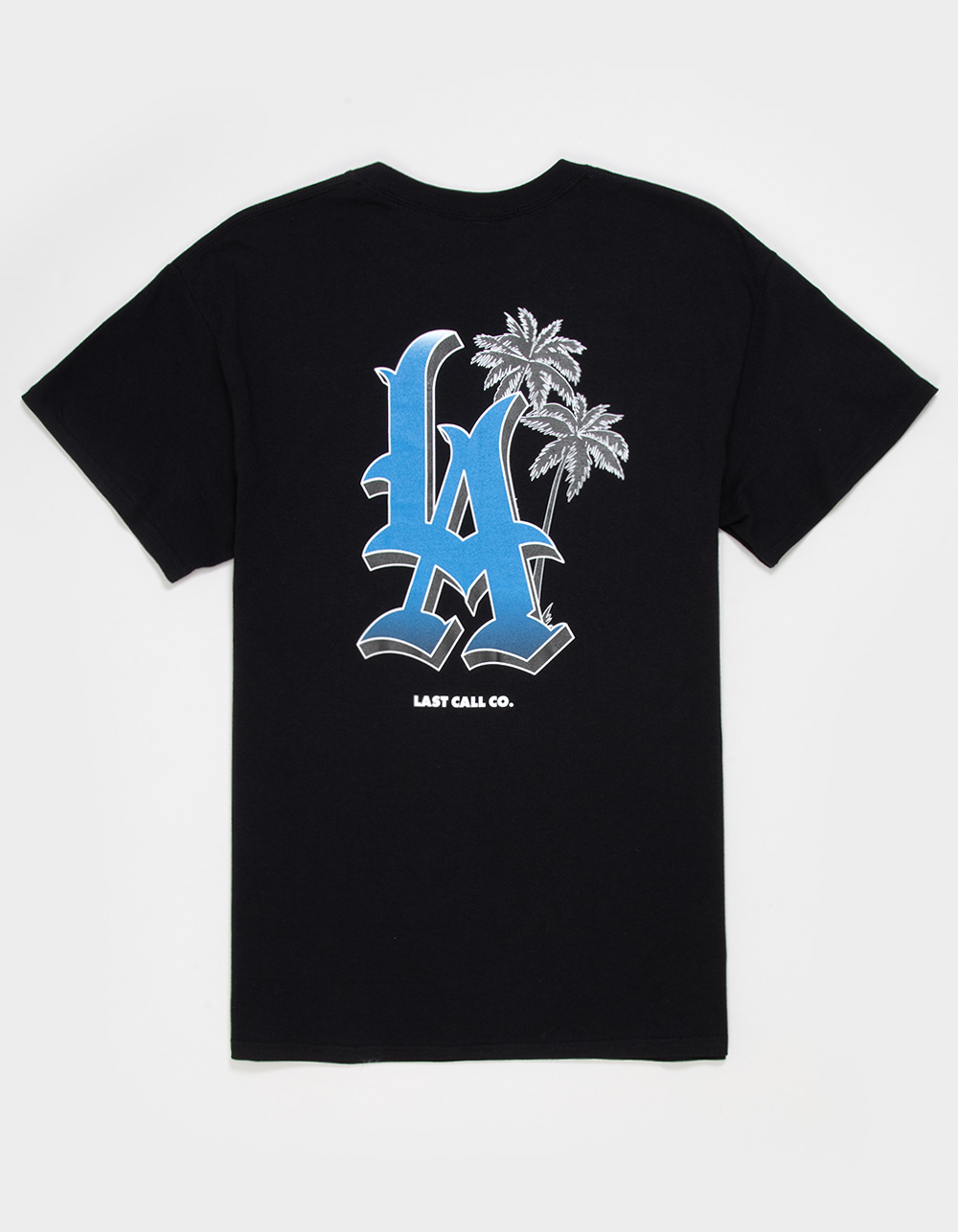 LAST CALL CO. LA Palms Mens Tee - BLACK