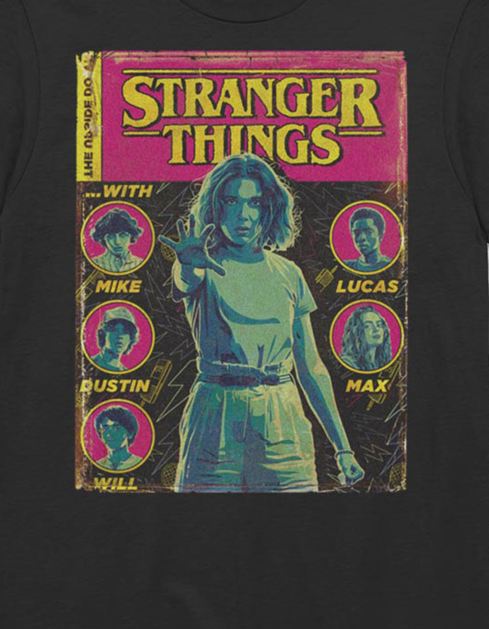 STRANGER THINGS Comic Cover Unisex Tee
