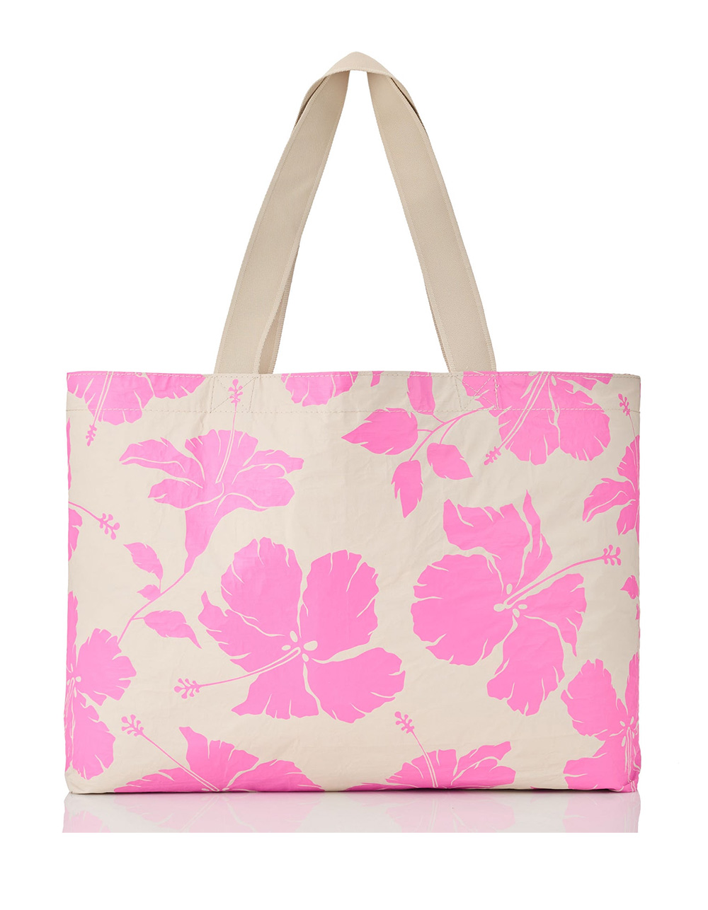 ALOHA COLLECTION Cabana Holo Holo Tote Bag - RED COMBO