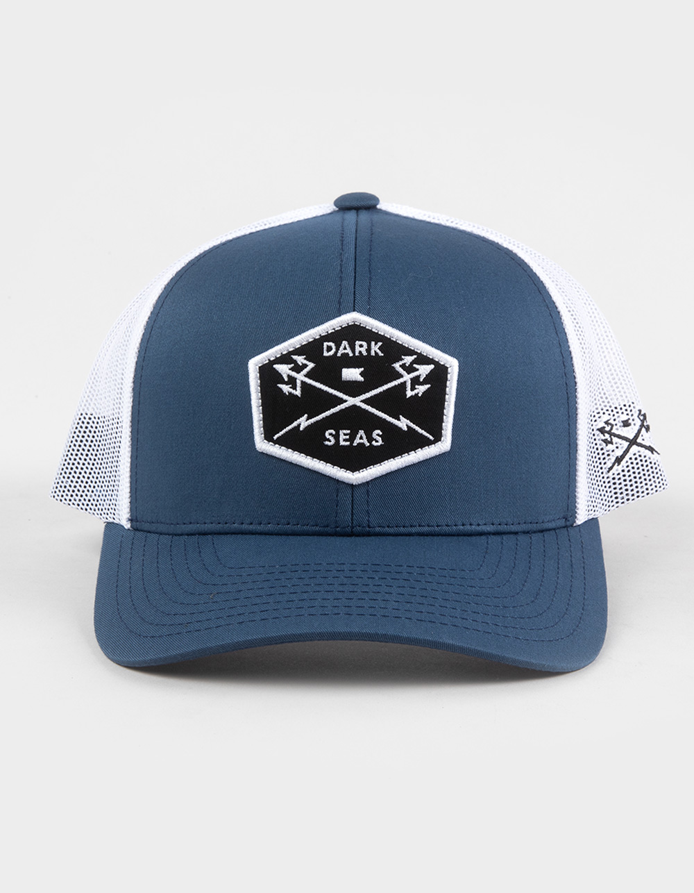 DARK SEAS Progress Trucker Hat - BLUE COMBO