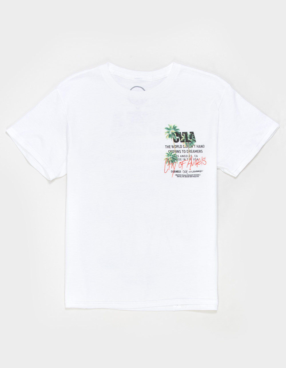 CVLA Grind Isn't Glamorous Boys Tee - WHITE