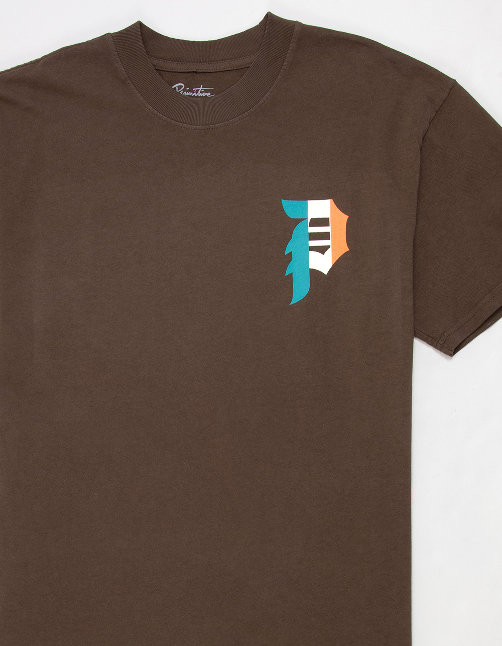 PRIMITIVE x Estevan Oriol Dirty P Mens Tee - BROWN