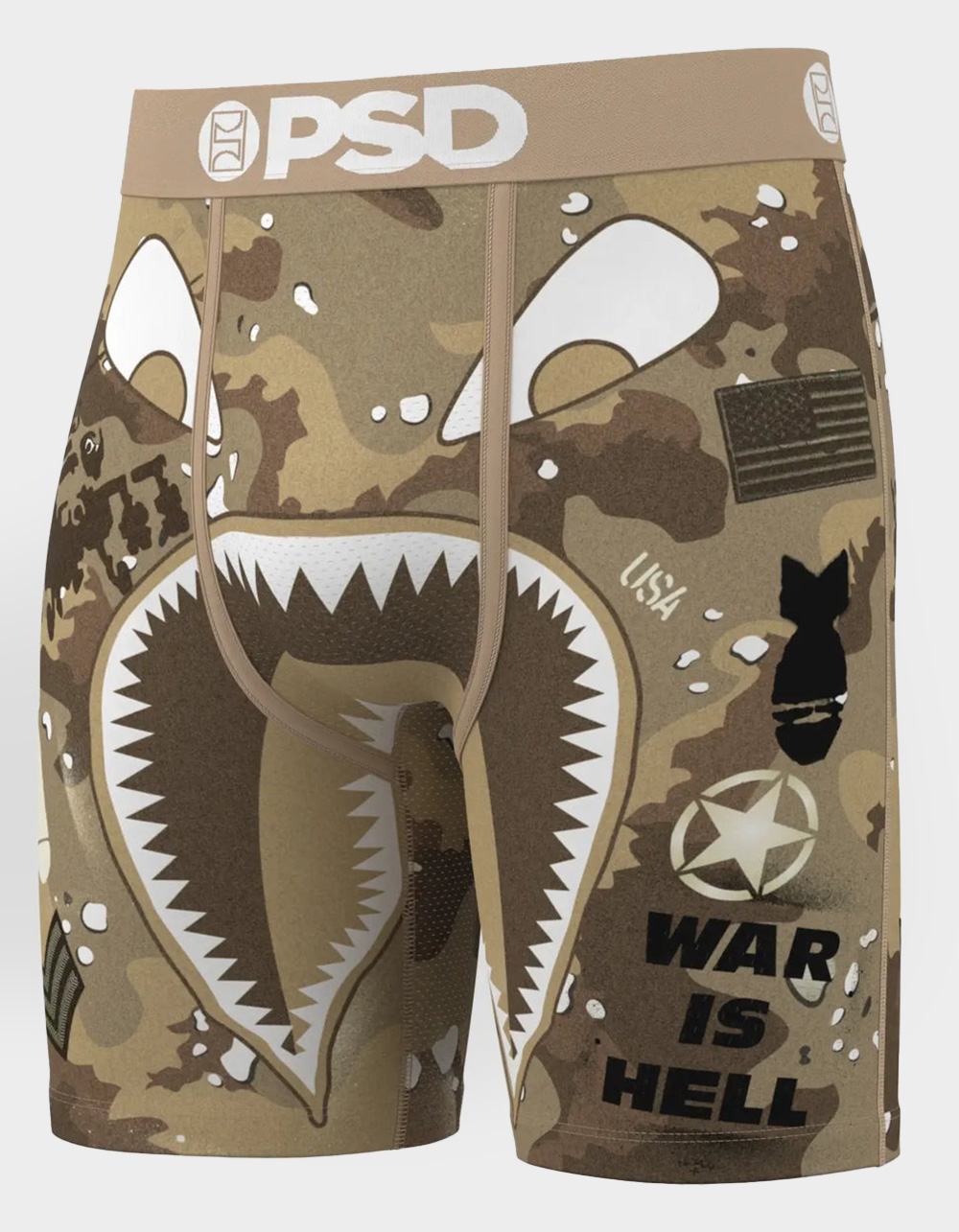 PSD Warface Sandstorm Mens Boxer Briefs - MULTI