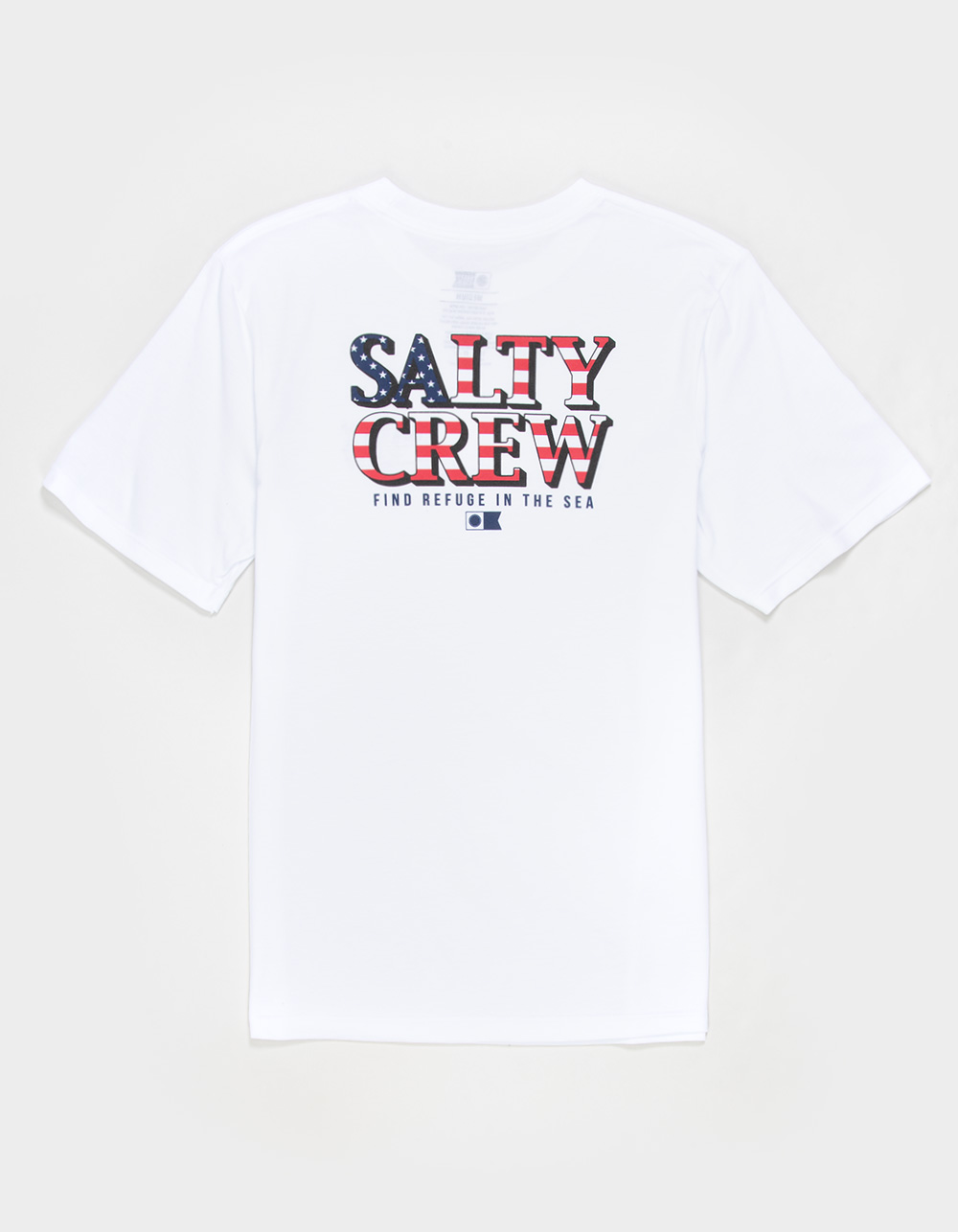 SALTY CREW America Optic Boys Tee - WHITE