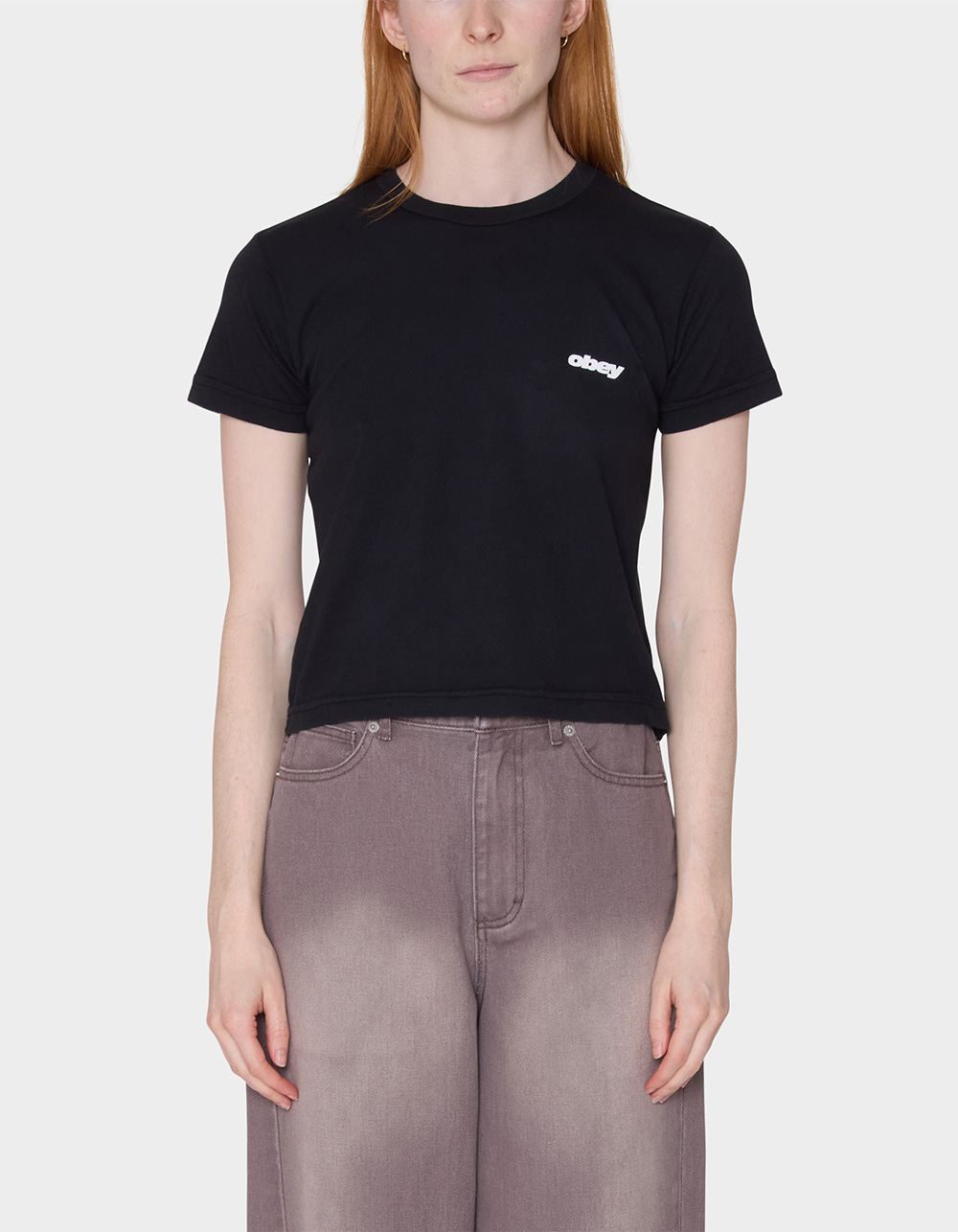 OBEY Speed Kaia Womens Tee - OXFORD