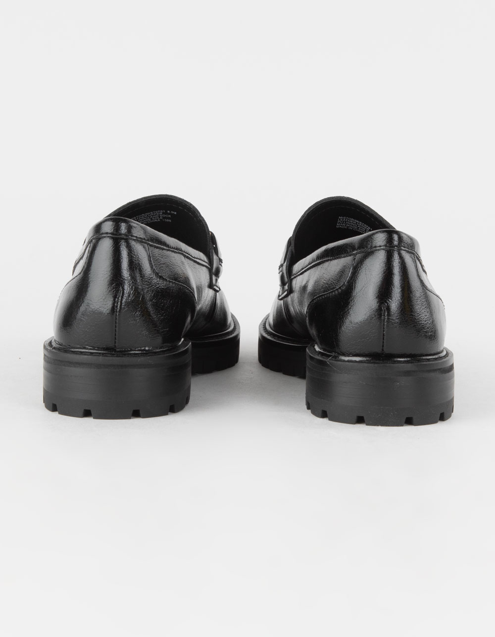 STEVE MADDEN Mistor Leather Womens Loafers - BLACK | Tillys