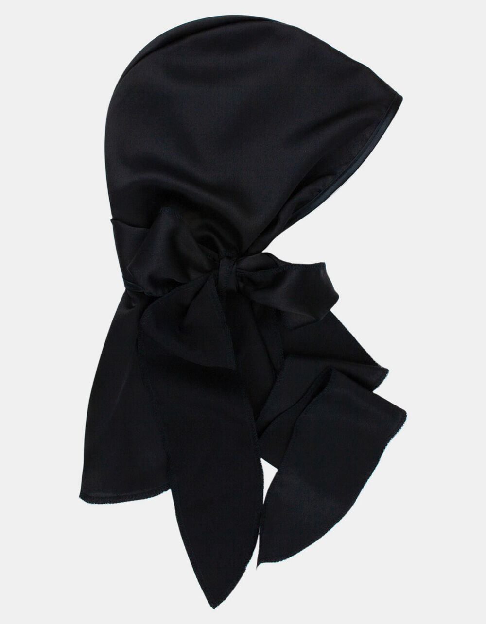 KITSCH Satin Sleep Cap BLACK Tillys