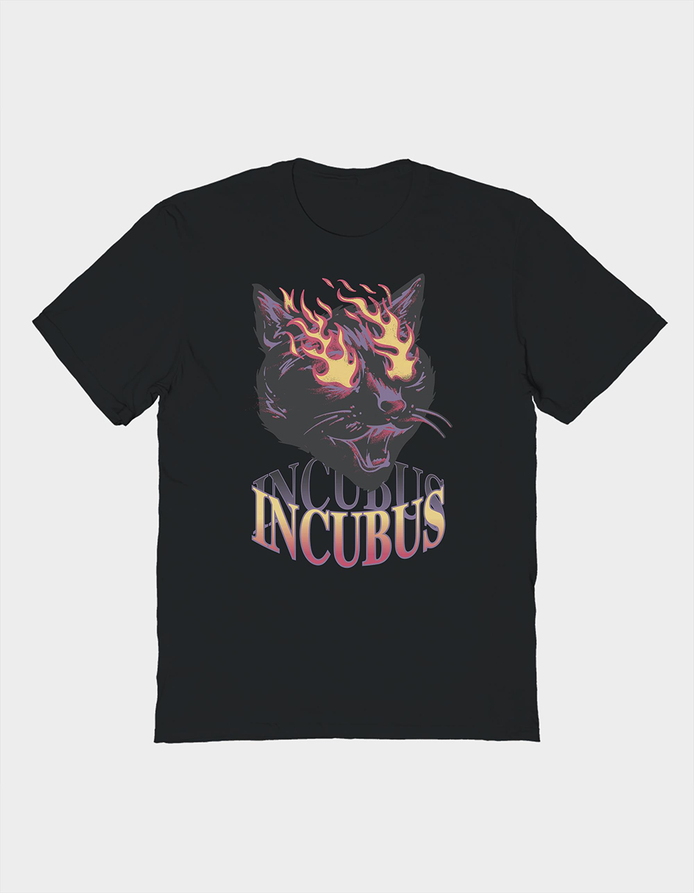 INCUBUS Cat Unisex Tee - BLACK