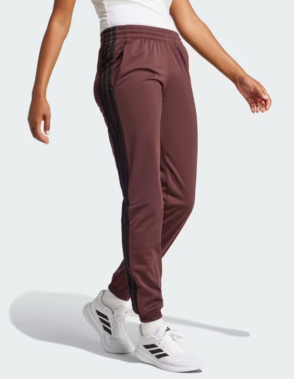 ADIDAS Sportswear Tricot 3-Stripes Womens Track Pants - RUBY