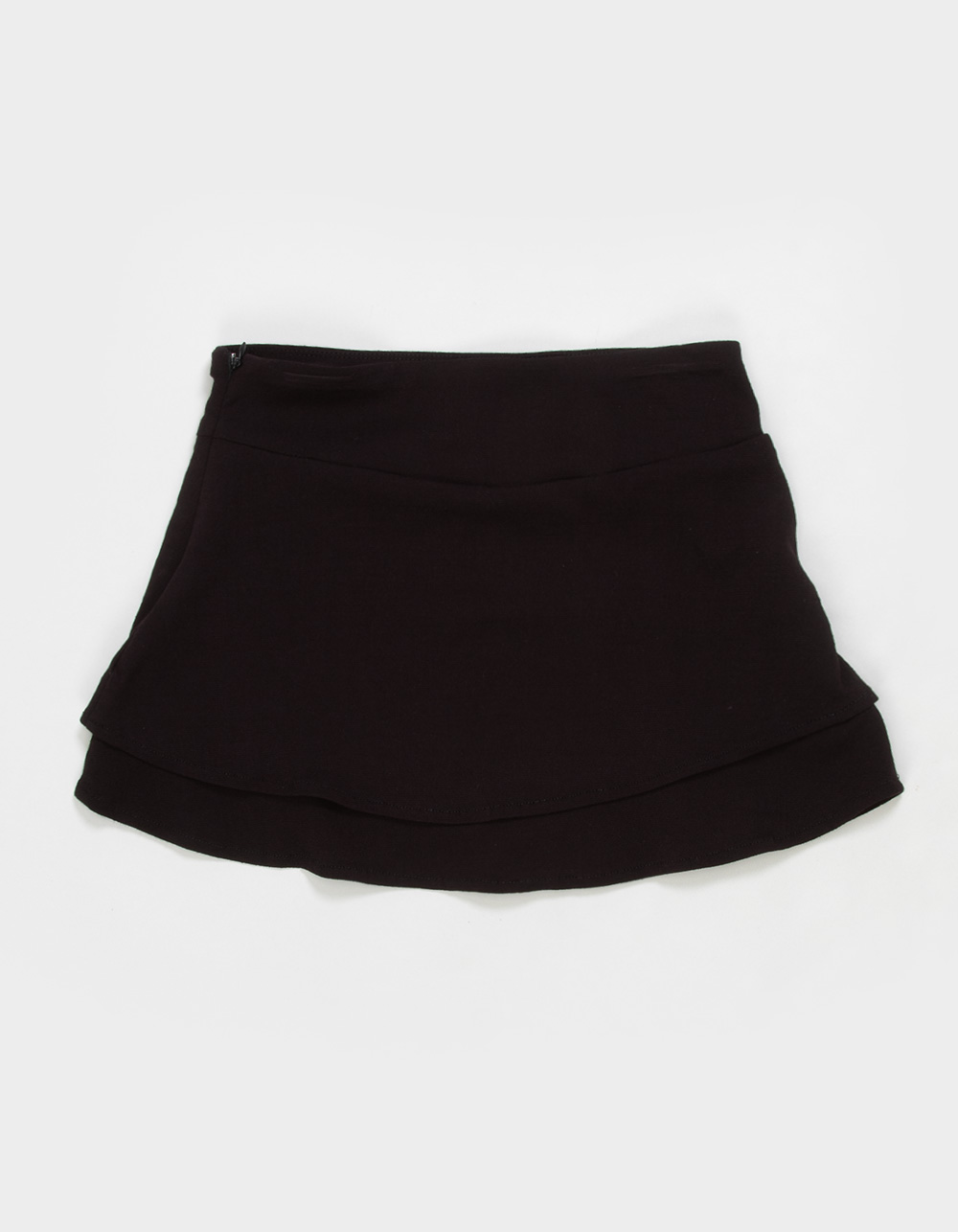 NECTAR CLOTHING Girls Layer Skort - BLACK