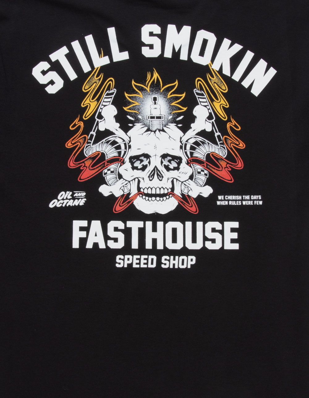 FASTHOUSE Smoke & Octane Mens Tee BLACK Tillys