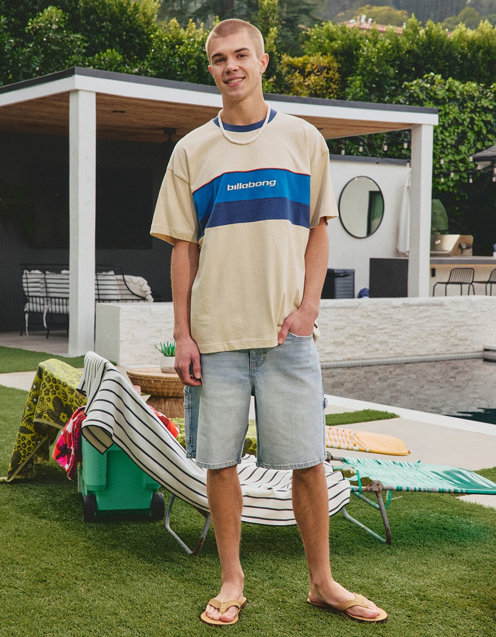 RSQ Mens Loose Carpenter Jorts