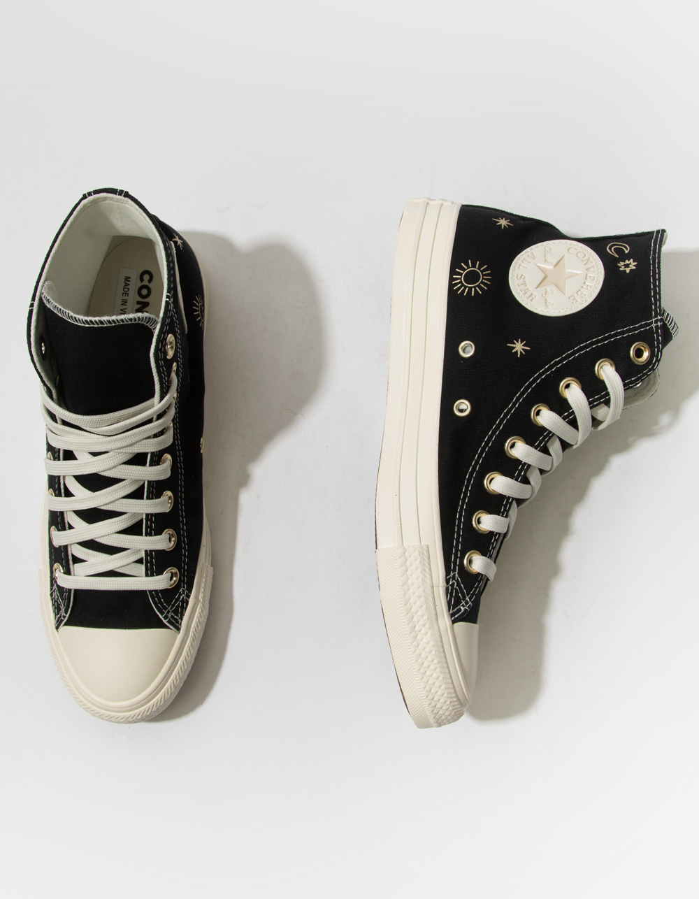 CONVERSE Chuck Taylor All Star Festival Gold Womens High Top Shoes - BLACK  COMBO | Tillys