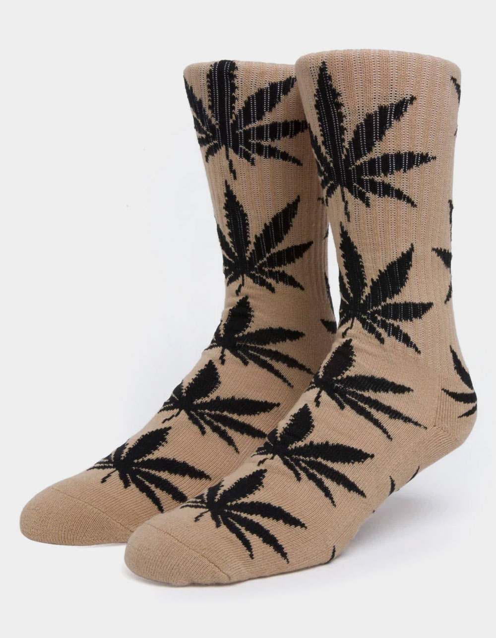 HUF Plantlife Mens Crew Socks KHAKI Tillys