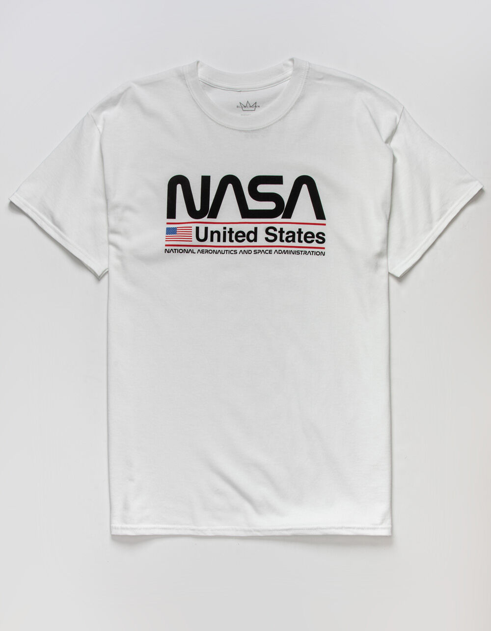 BLUE CROWN NASA Half Stack Mens T-Shirt - WHITE | Tillys