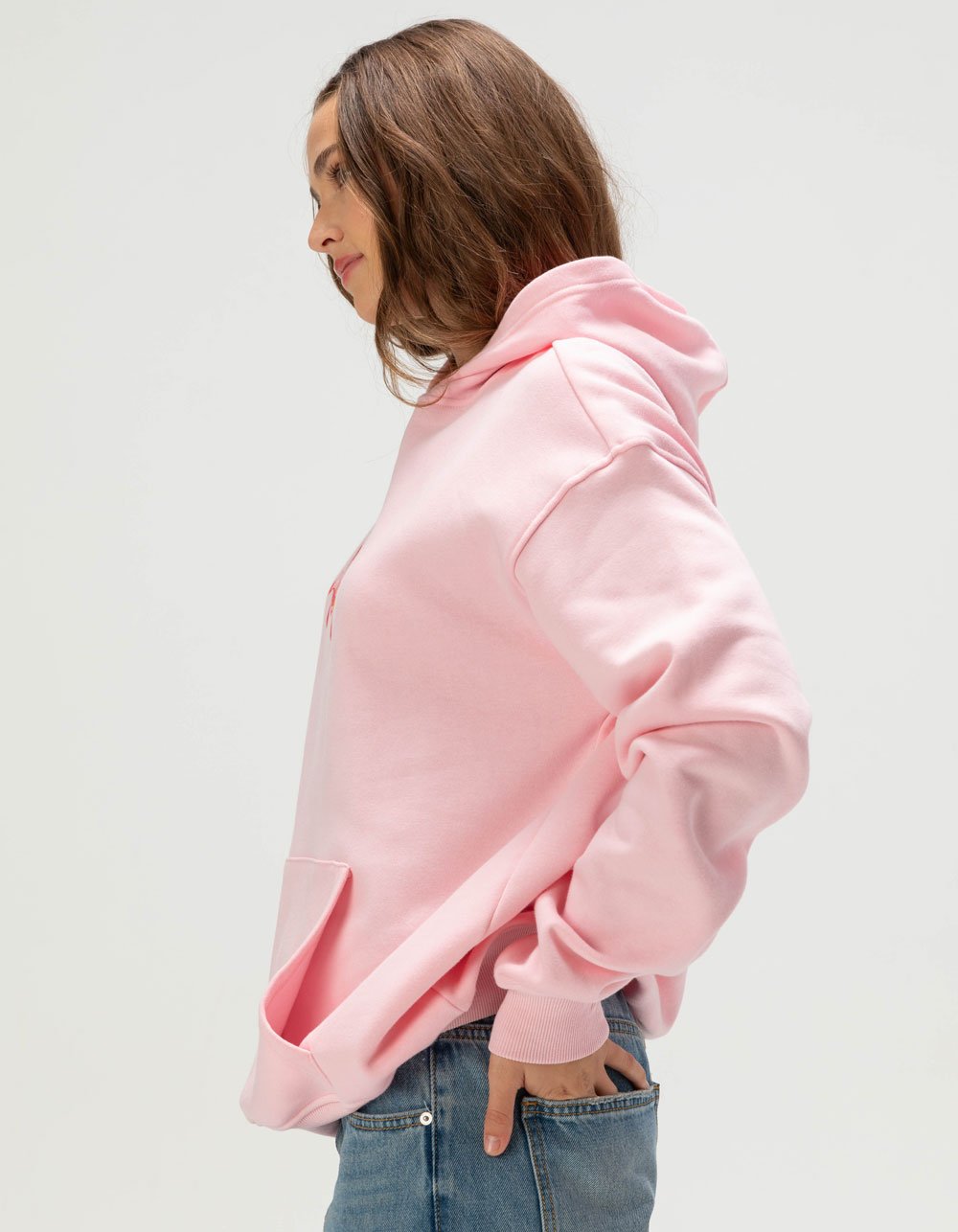 FULL TILT Lily Womens Hoodie - PINK