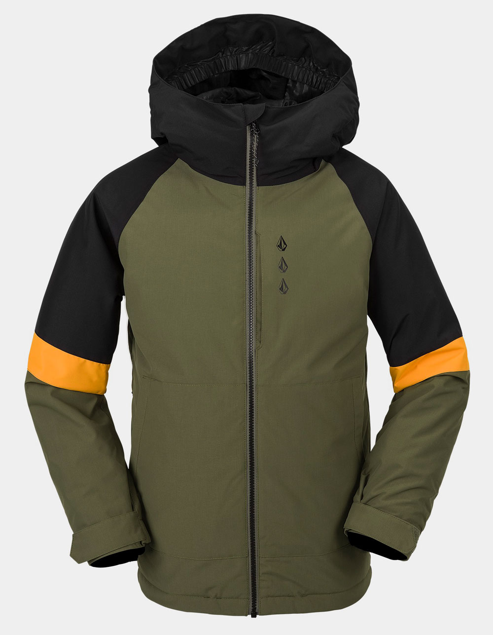 VOLCOM Sawmill Boys Insulated Snow Jacket - MILITARY