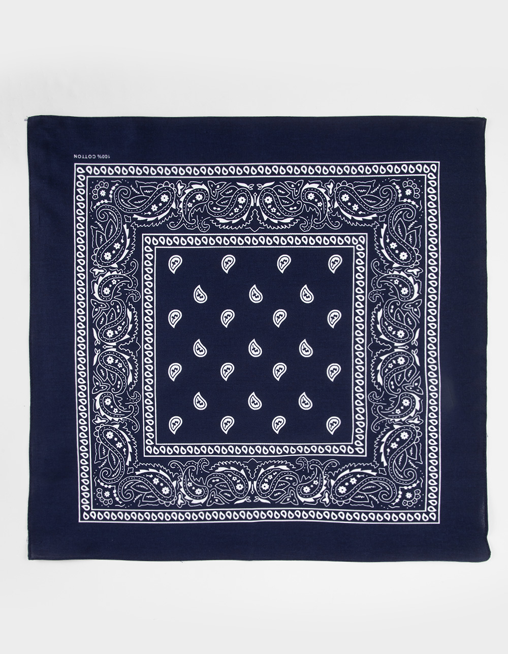 Navy Paisley Bandana - NAVY