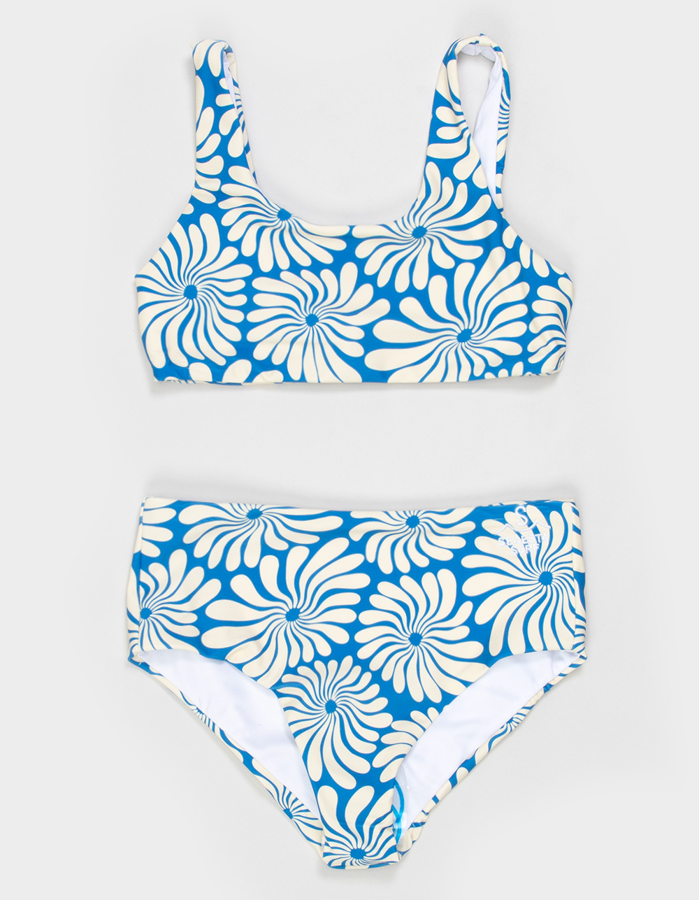 SEAESTA SURF Panama Girls Bralette Bikini Set - BLUE COMBO