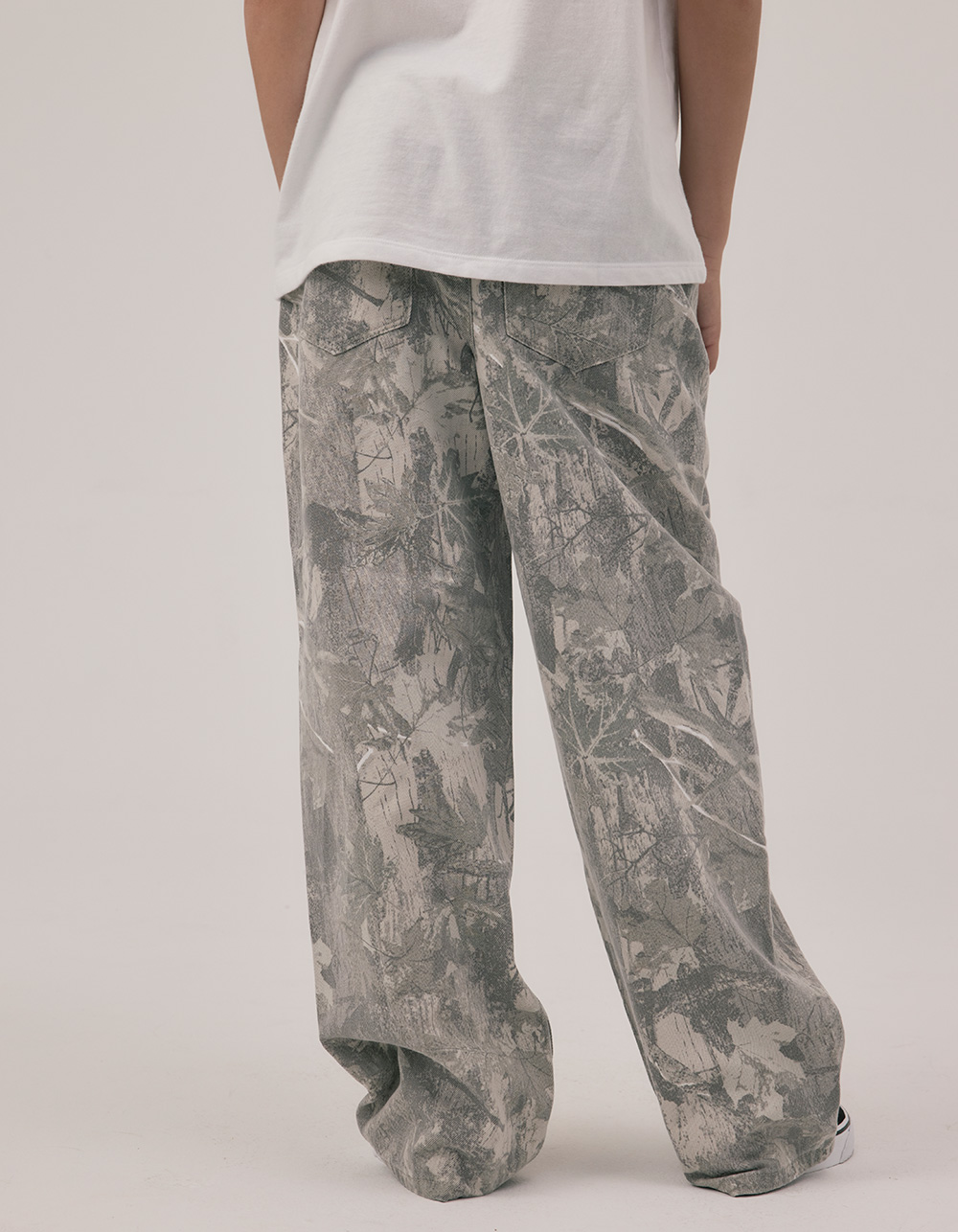 RSQ Boys Baggy Print 5 Pocket Pants - CAMO KHAKI