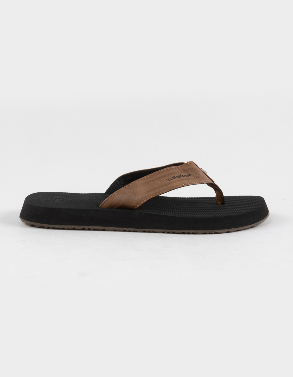 QUIKSILVER Tiger Paw Mens Flip Flops - TAN