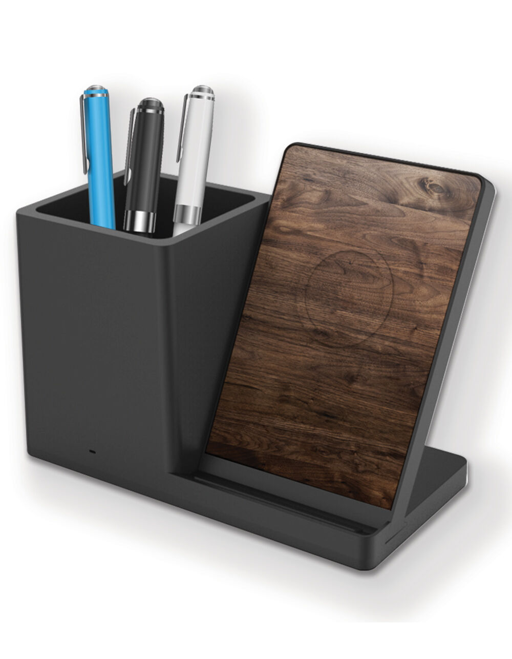 GABBA GOODS Wireless Charging Desktop Stand & Pen Holder BLACK Tillys